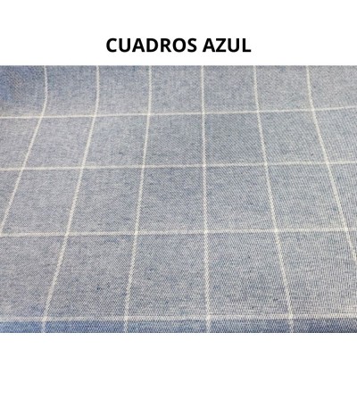 CUADROS AZUL mantel...