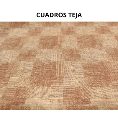 CUADROS TEJA mantel...