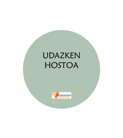 UDAZKEN HOSTOA chalk