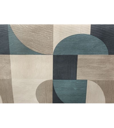 ABSTRACTO AZUL BEIGES hule